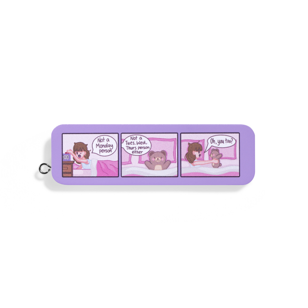 🎁 Purple Dododots Bamboo Magnetic Case with Mirror (100% off)